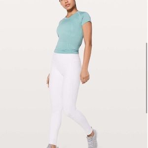 Lululemon White All the Right Places High Rise ll Size 2 NWT